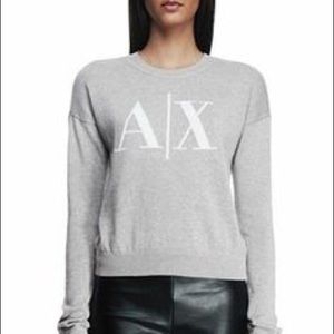 ARMANI EXCHANGE cropped sweater